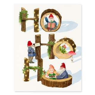 Ho Ho Ho - Christmas Card