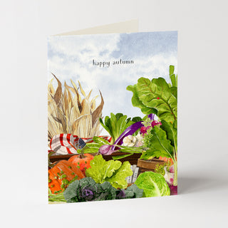 Autumn Harvest - Autumn Card