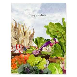 Autumn Harvest - Autumn Card