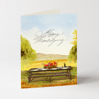 Farmstead Table - Thanksgiving Card