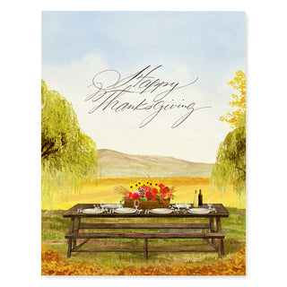 Farmstead Table - Thanksgiving Card