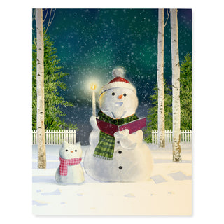 Snow Carollers - Holiday Card