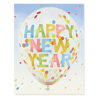 New Year Balloon - New Year Card