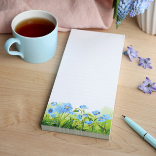 Blue Poppies - Notepad
