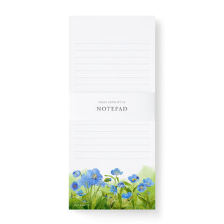 Blue Poppies - Notepad