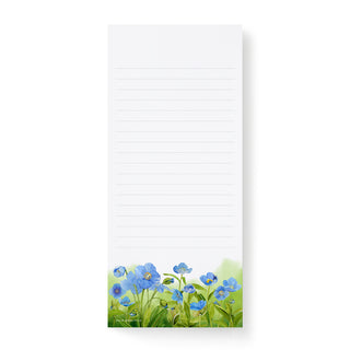 Blue Poppies - Notepad