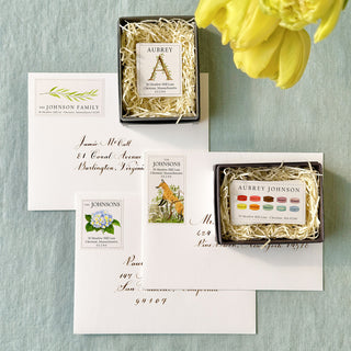 Coffee Break - Panoramic Return Address Labels