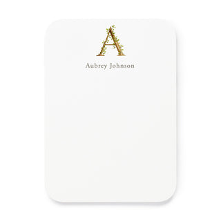 Ivy Monogram - Small Note Cards