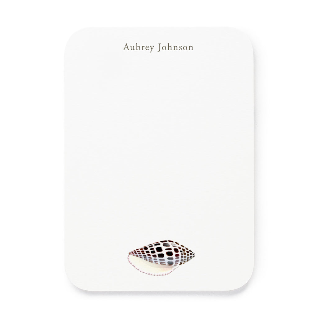 Spotted Underline Card Spotted Shell: Sm Note Cards | Felix Doolittle