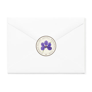 Sapphire Orchid - Small Note Cards