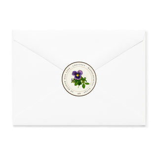 Spring Pansies - Small Note Cards