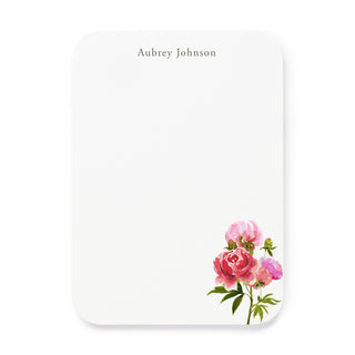Peony Blossoms - Small Note Cards