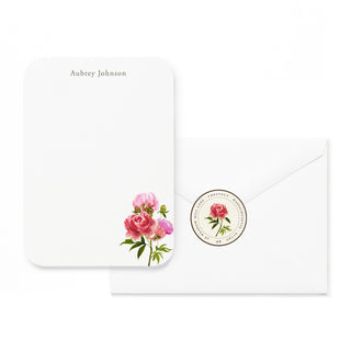 Peony Blossoms - Small Note Cards