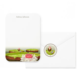 Victoria Water Lilies - Small Note Cards