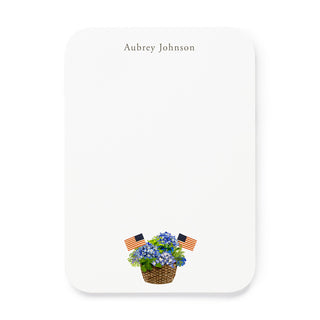 Hydrangea Basket - Small Note Cards
