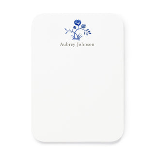 Delftware Flower - Small Note Cards