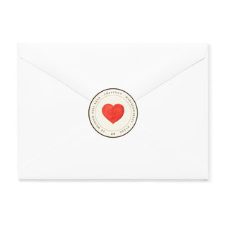 Red Heart - Small Note Cards