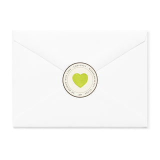 Green Heart - Small Note Cards