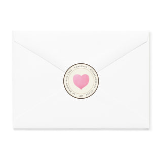 Pink Heart - Small Note Cards