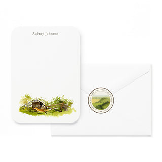 Fox and Fence - Small Note Cards