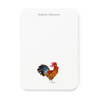 Rooster Rouge - Small Note Cards