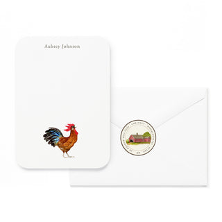 Rooster Rouge - Small Note Cards