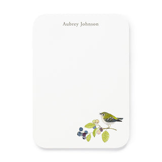 Emerald Songster - Small Note Cards