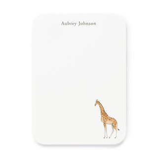 Savanna Giraffe - Small Note Cards
