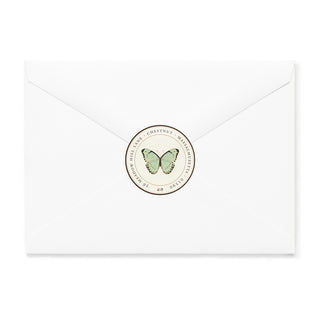 Mint Butterfly - Small Note Cards
