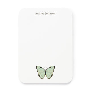 Mint Butterfly - Small Note Cards