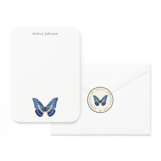 Morpho Cypris Butterfly - Small Note Cards