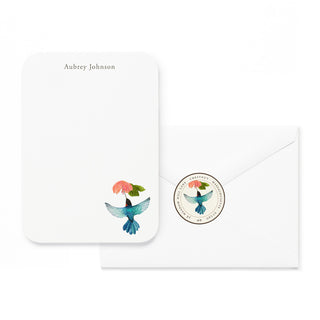 Azure Hummingbird - Small Note Cards