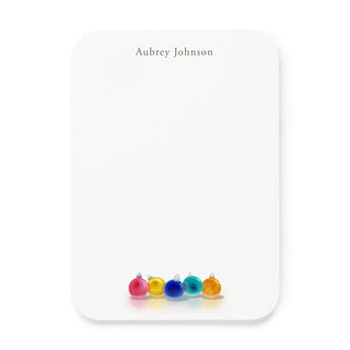 Holiday Ornaments - Small Note Cards