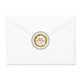 Holly and Candle - Small Note Cards