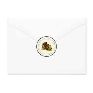 Acorn Garland - Small Note Cards