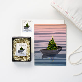 Harbor Christmas - Card and Address Label Set