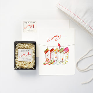 Stockings - Card and Address Label Set