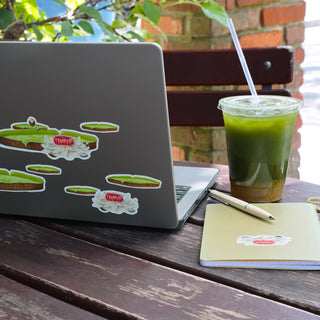 Victoria Water Lily Pond - Vinyl Stickers