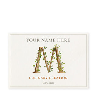 Ivy Monogram - Canning Labels