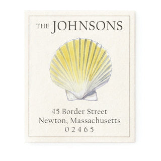 Butter Scallop - Return Address Labels