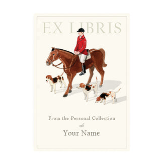 Hunter and Beagles - Bookplates
