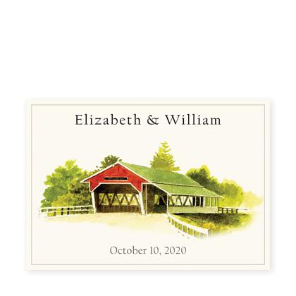 Covered Bridge - Celebration Labels by Felix Doolittle