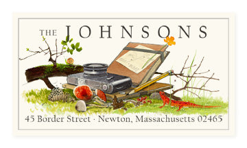 Field Trip - Panoramic Return Address Labels