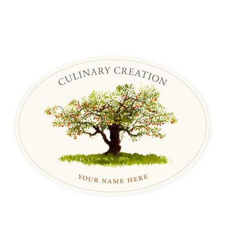 Fruitful Tree - Oval Kitchen Labels