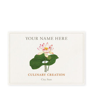 Lotus - Canning Labels