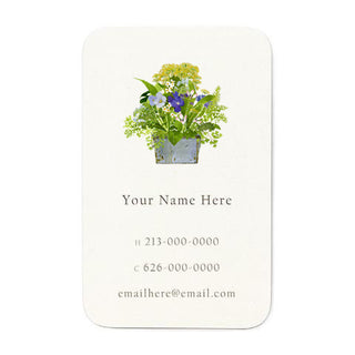 Flowers and Ferns - Personal Calling Cards