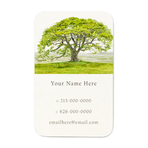 English Oak - Personal Calling Cards
