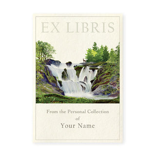 Spring Waterfall - Bookplates