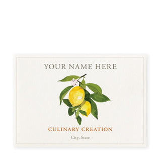 Lemon Branch - Canning Labels