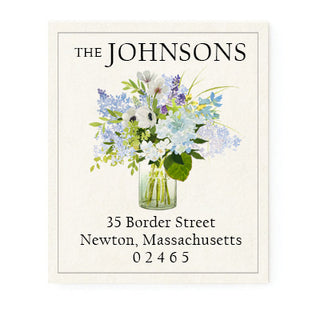 Lavender Blue - Return Address Labels